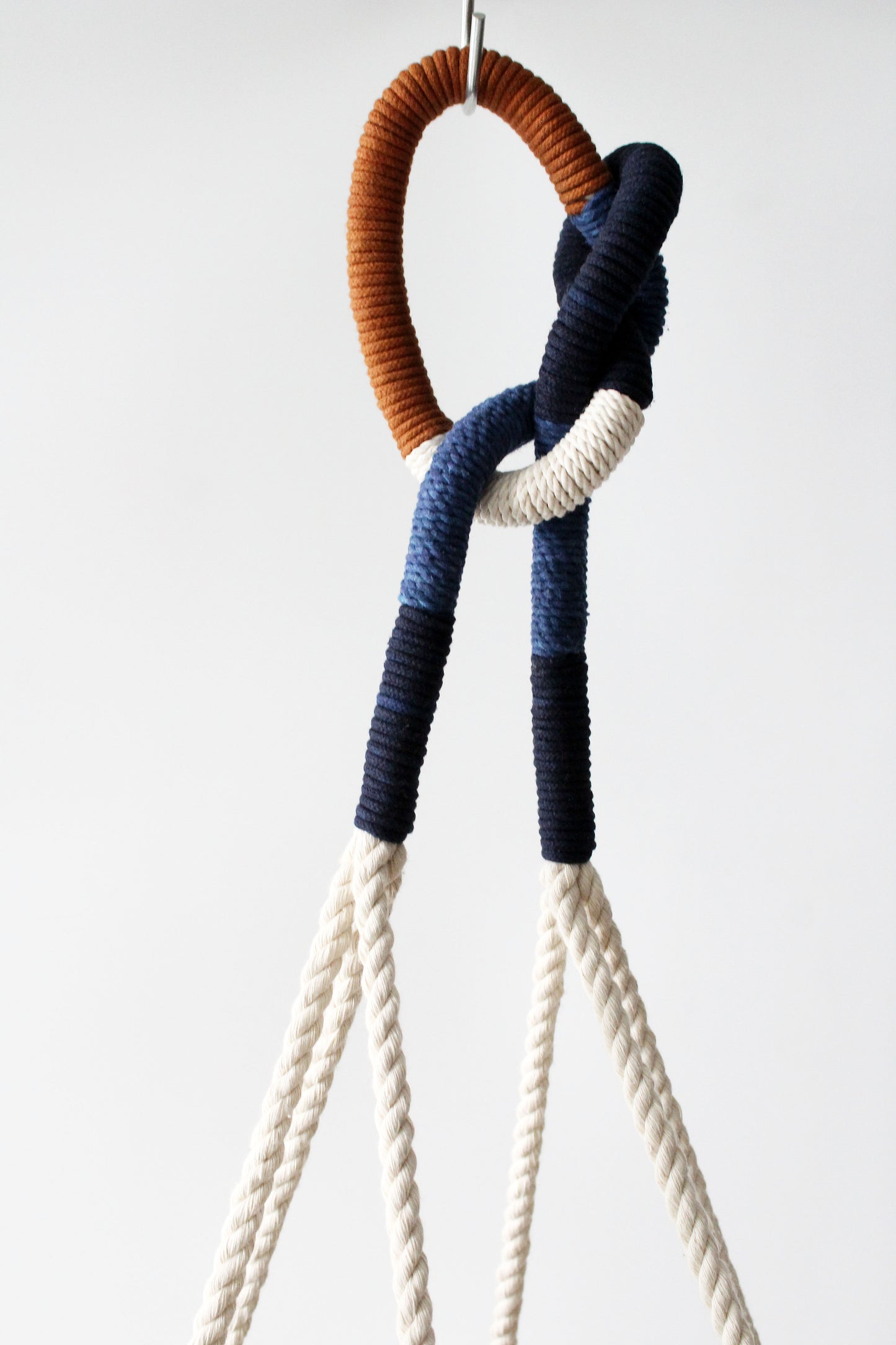Macrame Plant Hanger, 37" - The Midnight Horizon